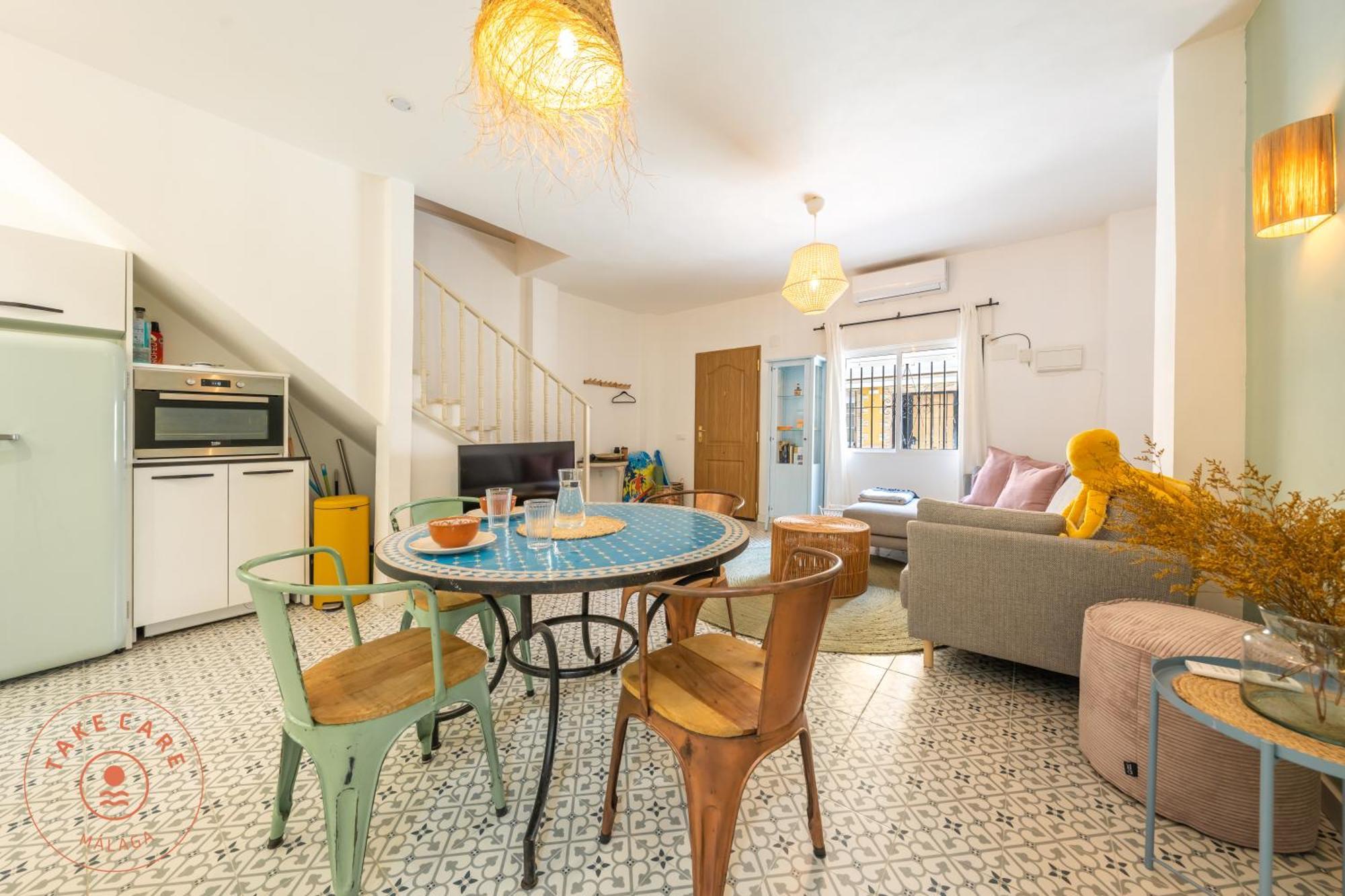 Colourful Fisher House Pulpito In El Palo! - Tcm 马拉加 外观 照片